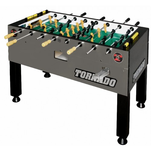 Tornado T3000 babyfoot gris avec monnayeur pas chere